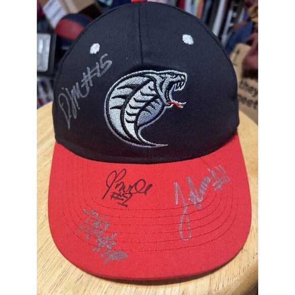 Carolina Cobras Signed Hat - Picture 1 of 6